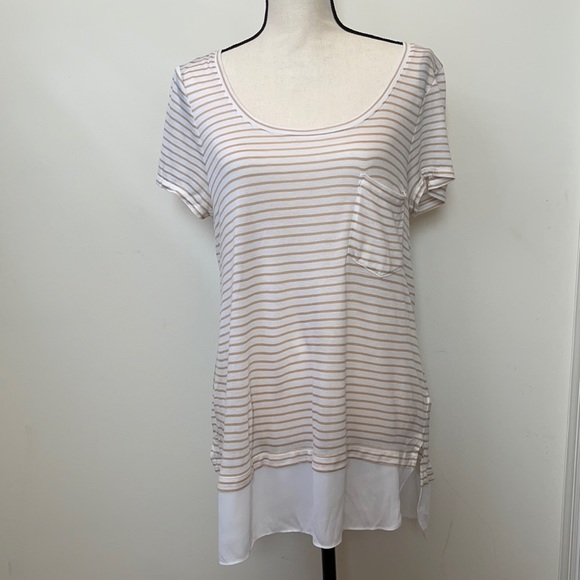 White House Black Market Tops - White House Black Market Short Sleeve Tee NWT